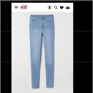 H&M Skinny jegging size 10